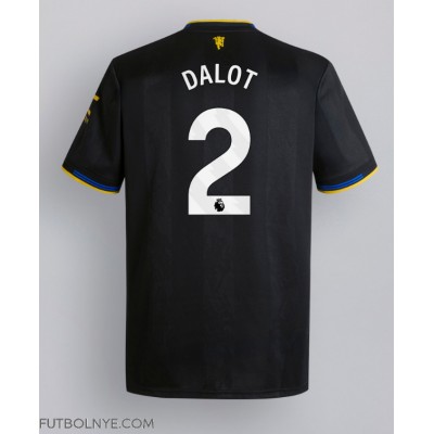 Camiseta Manchester United Diogo Dalot #2 Tercera Equipación 2025-26 manga corta Camiseta Manchester United Diogo Dalot #2 Tercera Equipación 2025-26 manga corta